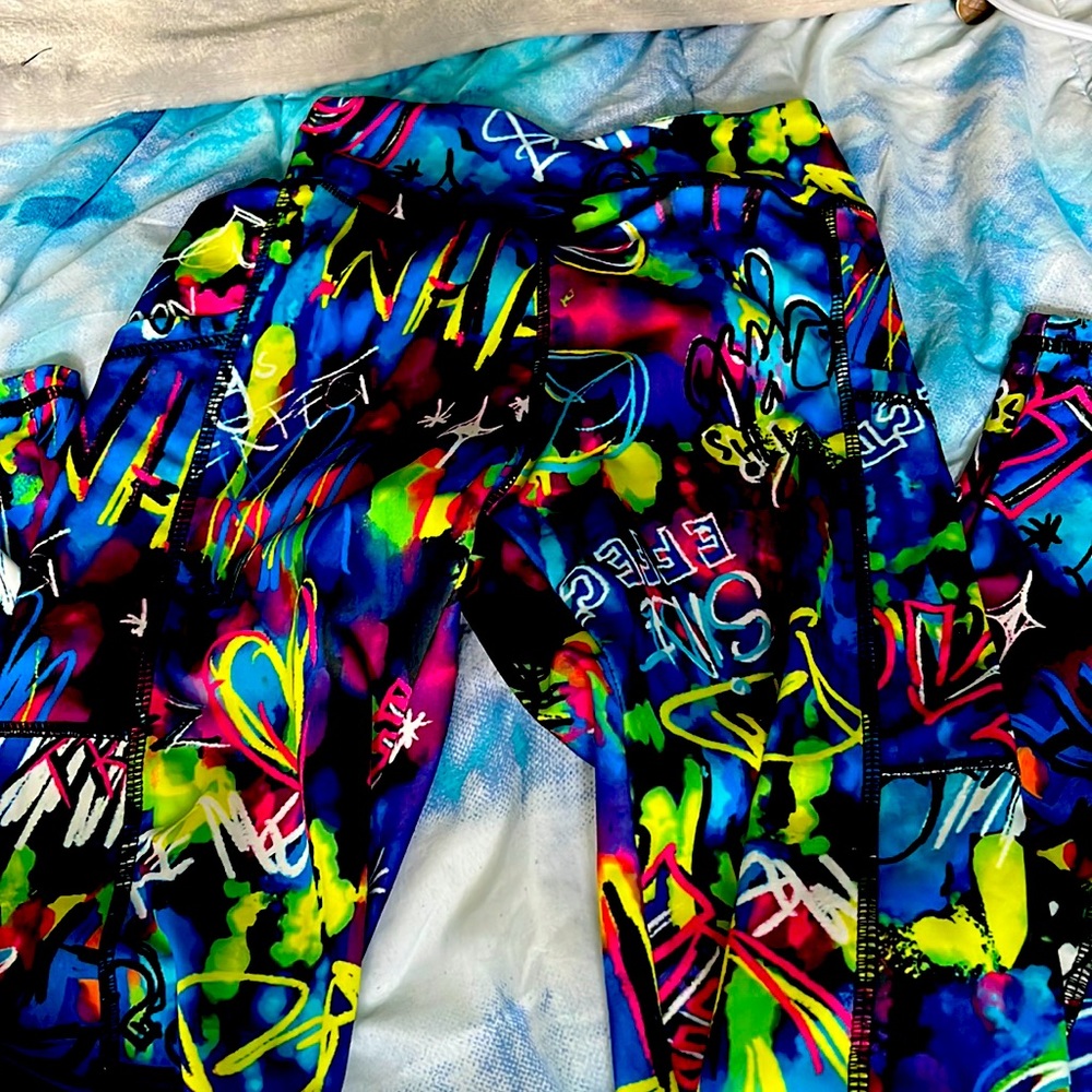 Cute street wear leggings girls